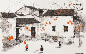 解析中国写意画的精髓:意在笔先,情在墨中