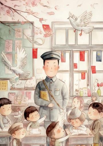 探索小明的创作热情：一个四年级学生的写作之旅