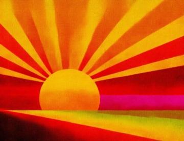 太阳每天都是新的,黑夜过去了,新的一天开始了。