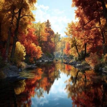 秋日诗意:如何写好高中作文开头描写秋天美景