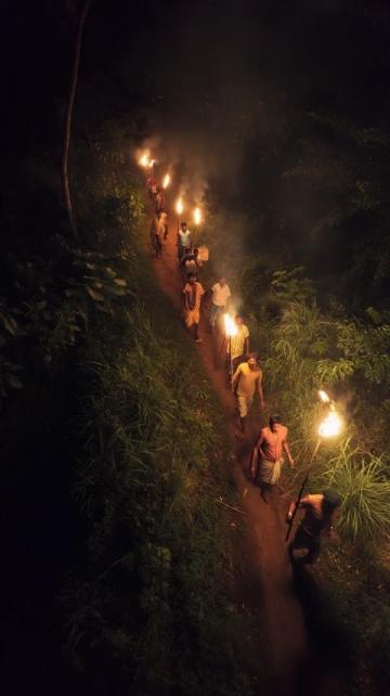 深入乡土寻找文化记忆:汪集山村的轭头塮舞龙灯