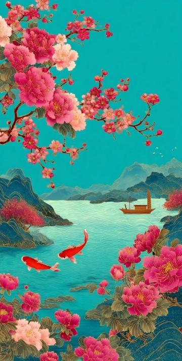 心田里的四季美景：伏热花海诗意赏花记