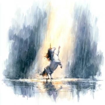 唯美励志句子摘抄：在雨中起舞，做自己的光