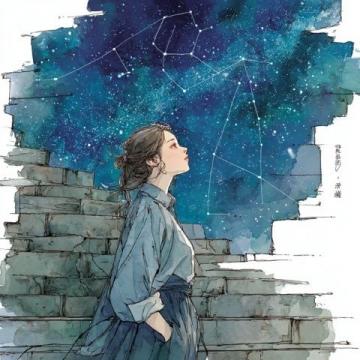 AI助力高考作文典范：时间碎片中的不朽智慧与星光