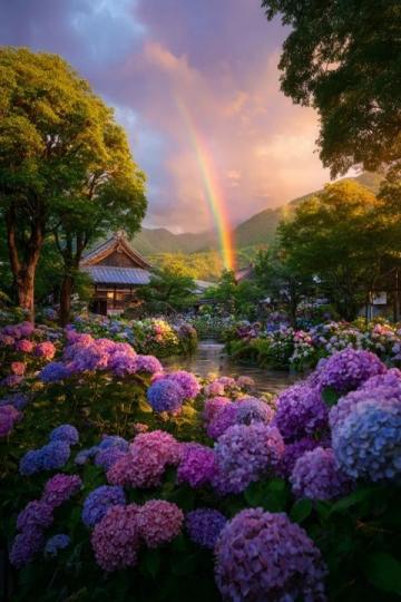 雨后的彩虹更显美丽:经历磨难的人生将更加辉煌