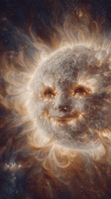 心中永恒太阳的微笑:温暖我生命的力量源泉