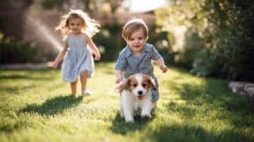 孩子们的选择:养猫、养狗还是养兔子?