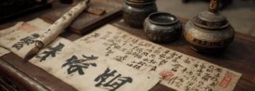 上海满分作文古籍修复与文明传承,墨痕长祖父书房深处一个檀木箱里