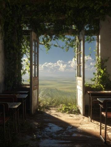 中考作文示例：熟悉的角落里的温馨美景