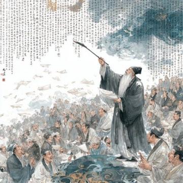 2025年模拟高考作文题:李白穿越时空的文化狂欢与思考