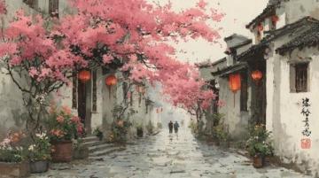 探索家乡之美:四季画卷中的温馨记忆