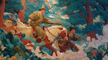妖神记经典语句：少年聂离崛起之路与神秘画卷奇遇