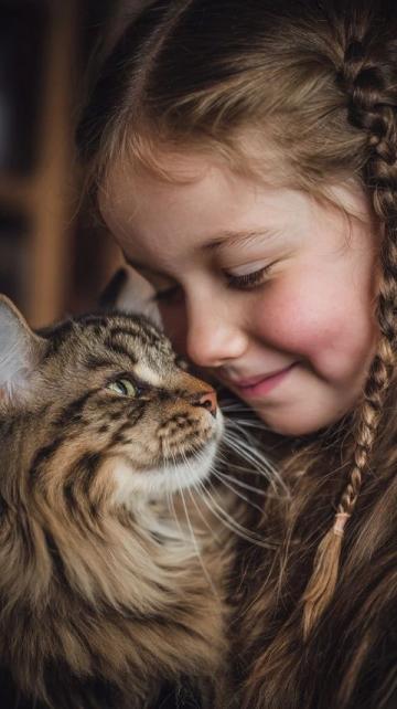 孩子们的选择:养猫、养狗还是养兔子?