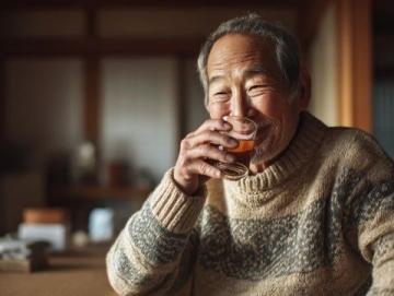 给老人最好的祝福是健康长寿;