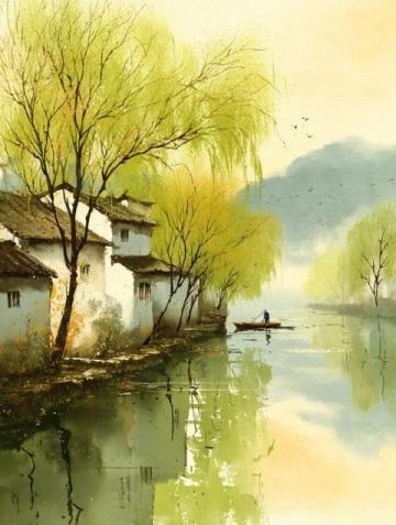 探索家乡之美:四季画卷中的温馨记忆