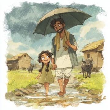 春雨晨读:与孩子共赏父爱温情