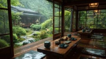 夏日雨后的宁静