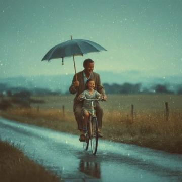 春雨晨读:与孩子共赏父爱温情