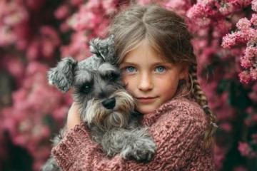孩子们的选择:养猫、养狗还是养兔子?
