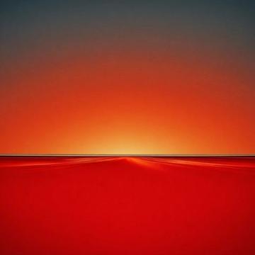 夕阳西下,天边被染成一片红色(窗外的夕阳作文)