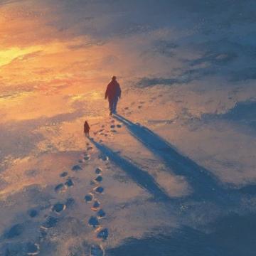 独步风雪路，攀登人生巅