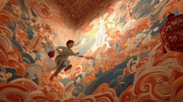 妖神记经典语句：少年聂离崛起之路与神秘画卷奇遇