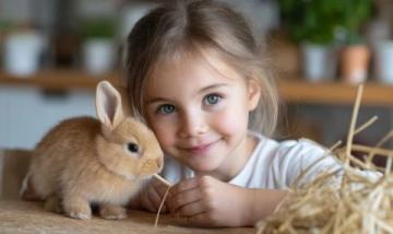 孩子们的选择:养猫、养狗还是养兔子?