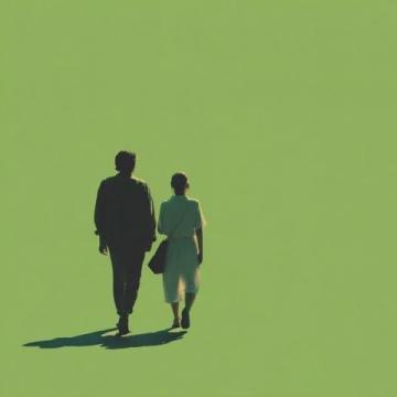 老伴携手走完一生