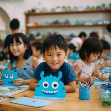 海德学校小学部英语节跳蚤市场活动：弘扬非遗文化，链接未来世界