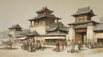 仿写小作文，古城天水