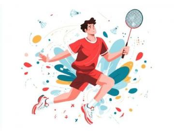 我与羽毛球的故事:从尴尬到惊喜的成长之旅