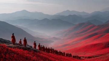 外国友人在泰山之巅流下的泪水：一次心灵之旅的感动瞬间
