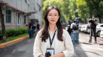 抖音博主慕七七街头挑战路人写高考作文,朴实文字打动人心