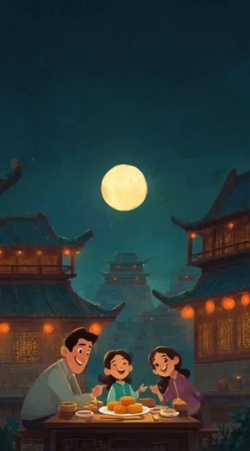 又见月圆作文(晚安春城|又是中秋,又见月圆)