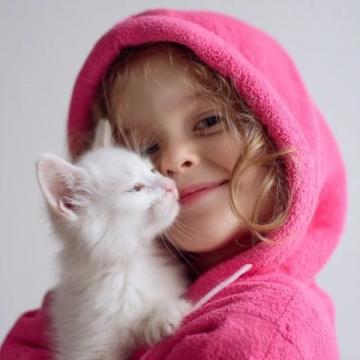 孩子们的选择：养猫、养狗还是养兔子？