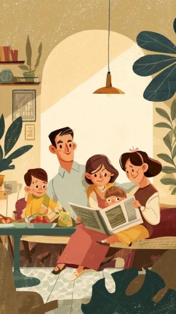 春雨晨读:与孩子共赏父爱温情