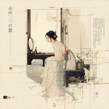 古风小说中的经典语句：久处不厌，相思入骨而不露痕迹