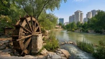 哈尔滨夏天的诗意美景：松花江畔与百年风情街