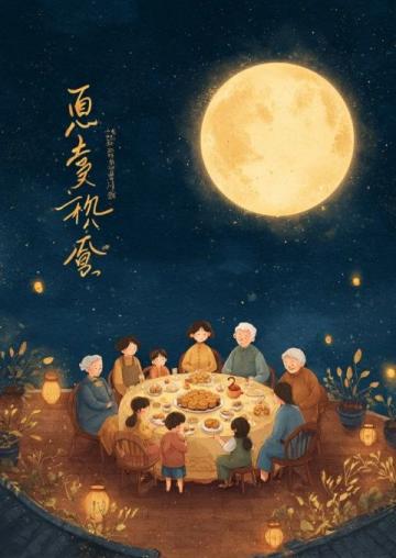 开放性作文国庆中秋假期已过,苏州补习班第一课以中秋为话题作文
