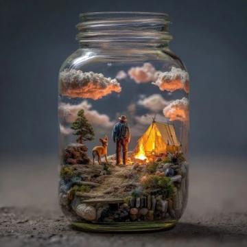 男孩笔下的罐子里的爱,让我们重温了对长辈的思念