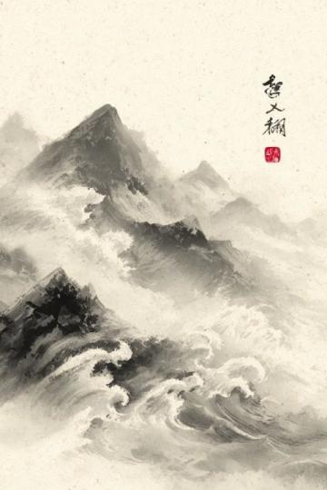 张仲才经典名言集锦：墨舟载月