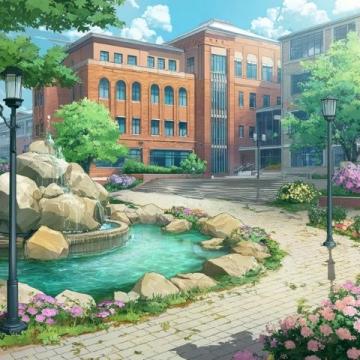 二年级作文：春天的校园——满目翠绿与欢声笑语的世界