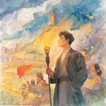 2025高考语文梦作文:青春画卷,以梦为舟,砥砺前行
