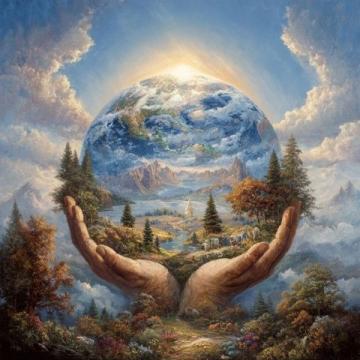 守护地球，守护生命：人与自然共生的深刻哲学，我们的责任与承诺。