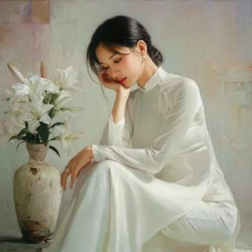 如何从油画作品中体会女性的优雅与高贵？（早安暖心分享）