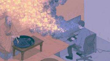 清明谷雨品香茗:郑板桥的四季人生智慧