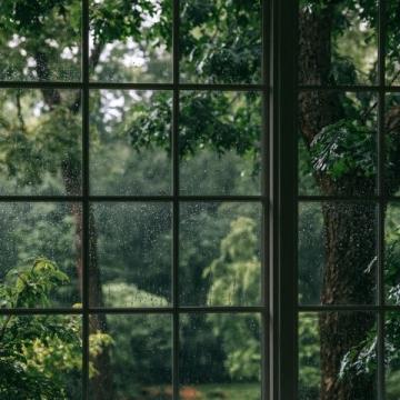 树叶上空的一滴雨作文范文，校园静谧时光里的成长感悟与心灵治愈故事分享