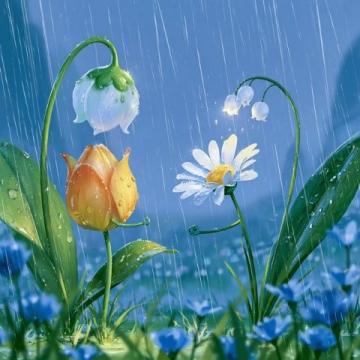 探寻春雨之美：小学中年级学生的观察与感悟