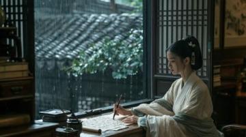 佳句赏析：秋雨化作相思泪，西风吟出别离情，品读经典语句国风意境